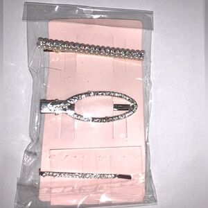 Rhinestone Hair Clips Pins New!